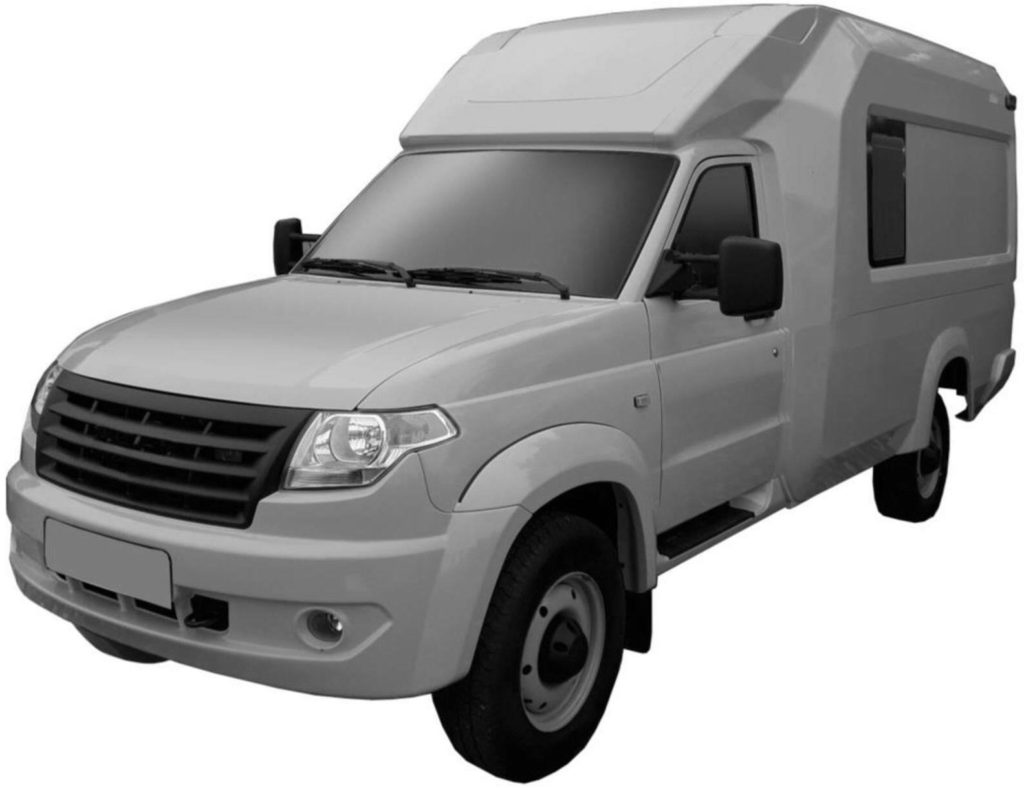 УАЗ запатентовал фургон на базе "Профи"