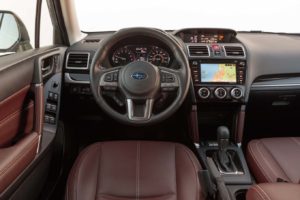2017 Subaru Forester 20XT Touring cockpit