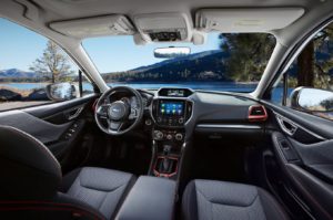 2019 Subaru Forester front interior