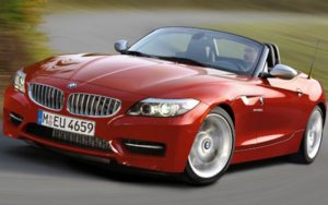 2011 BMW z4 sdrive35is roadster front angle promo