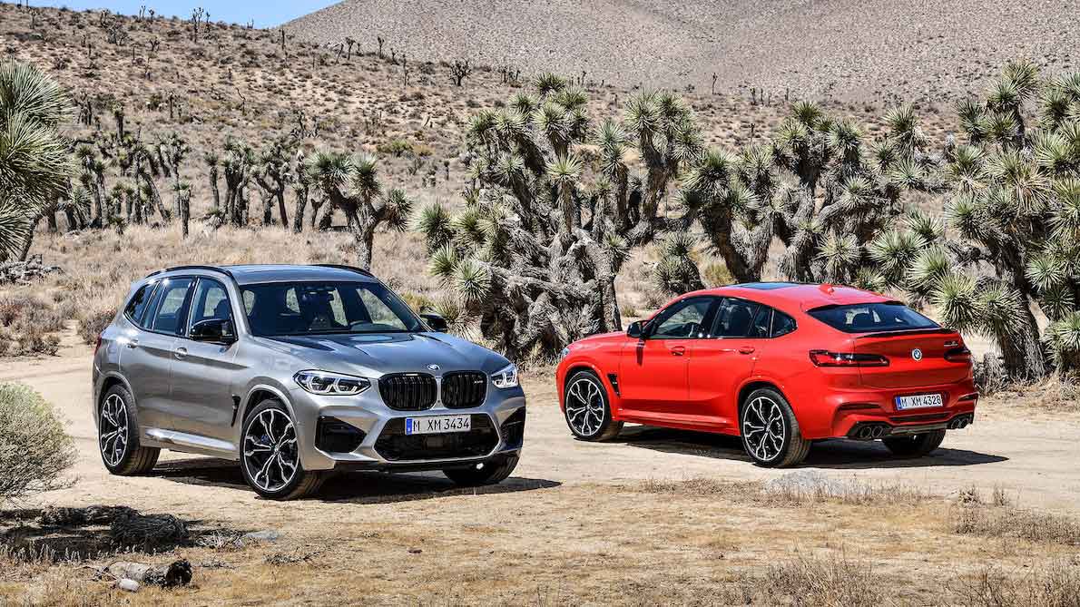 BMW X3 M и X4 M 2020
