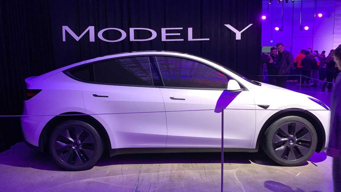 Tesla Model Y reveal profile