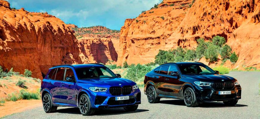 BMW X5 M и BMW X6 M 2020