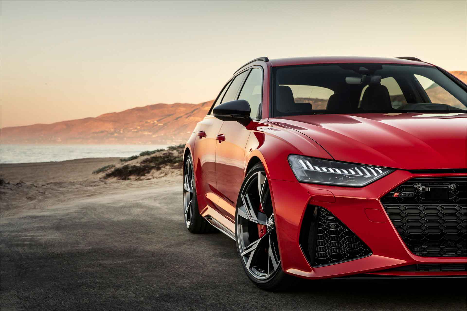 Audi RS6 Avant 2020. Фотосессия под калифорнийским солнцем