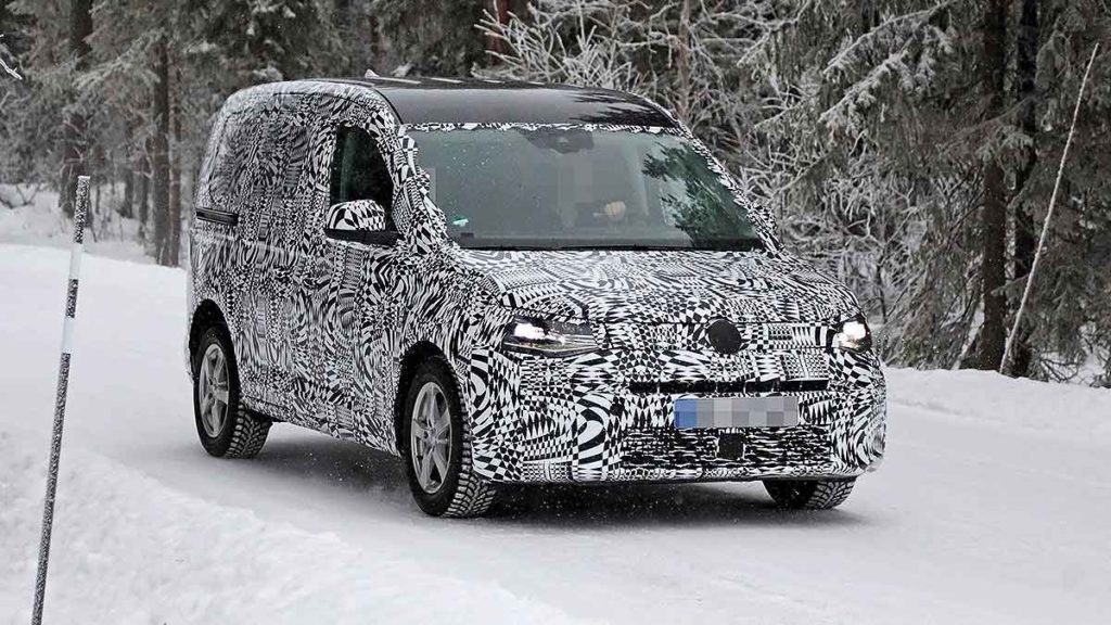 Volkswagen Caddy 2020 получит новую платформу и современный дизайн