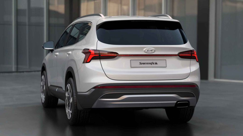 Hyundai Santa Fe 2021 - дерзкая внешность и новая платформа