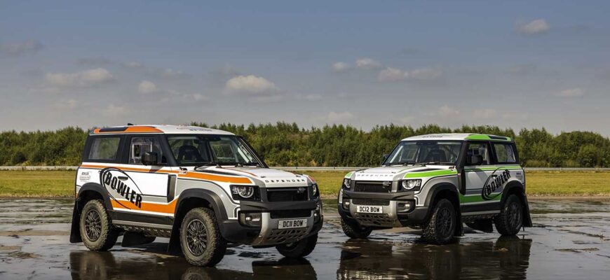 Раллийный Land Rover Defender