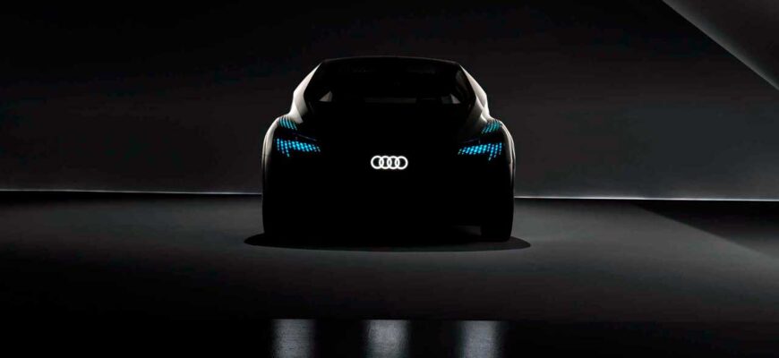 электромобиль Audi
