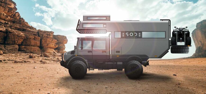 the sod rise 4x4 is a luxury tiny home in unimog clothing 1