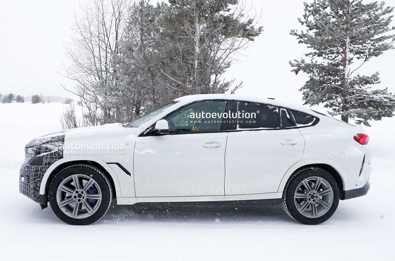 BMW X6 2023 впервые замечен на тестах