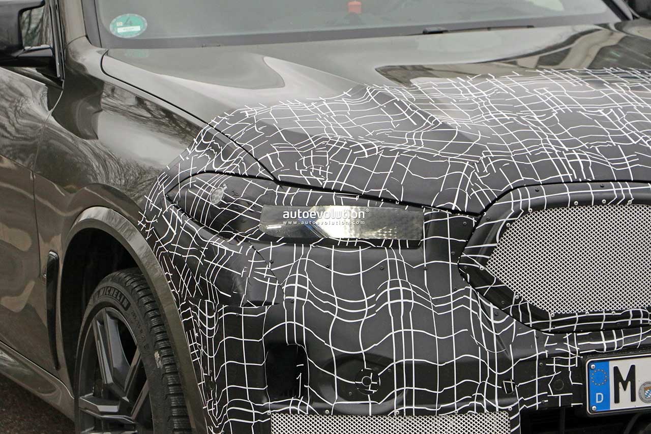 BMW X5 M 2023 модельного года замечен на испытаниях