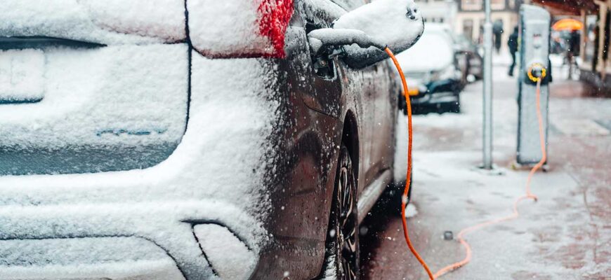 эффективность электромобилей зимой