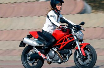 Количество женщин за рулем мотоциклов
